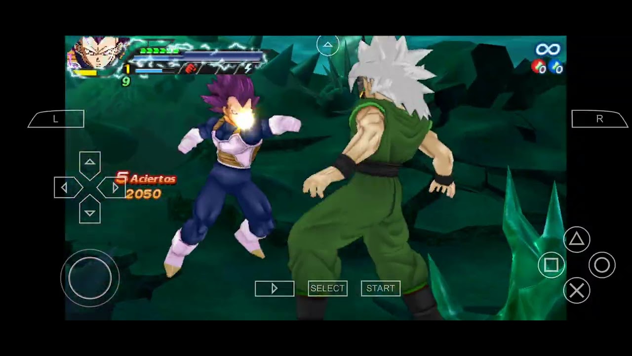 DragonBall Z Tenkaichi Tag Team mod: Ultra Ego Vegeta vs Time Breaker Xicor
