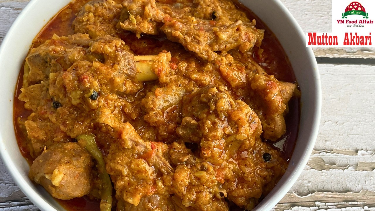 Mutton Akbari Recipe l Mutton Recipe l Akbari Mutton Recipe l Mughlai Cuisine l YN Food Affair