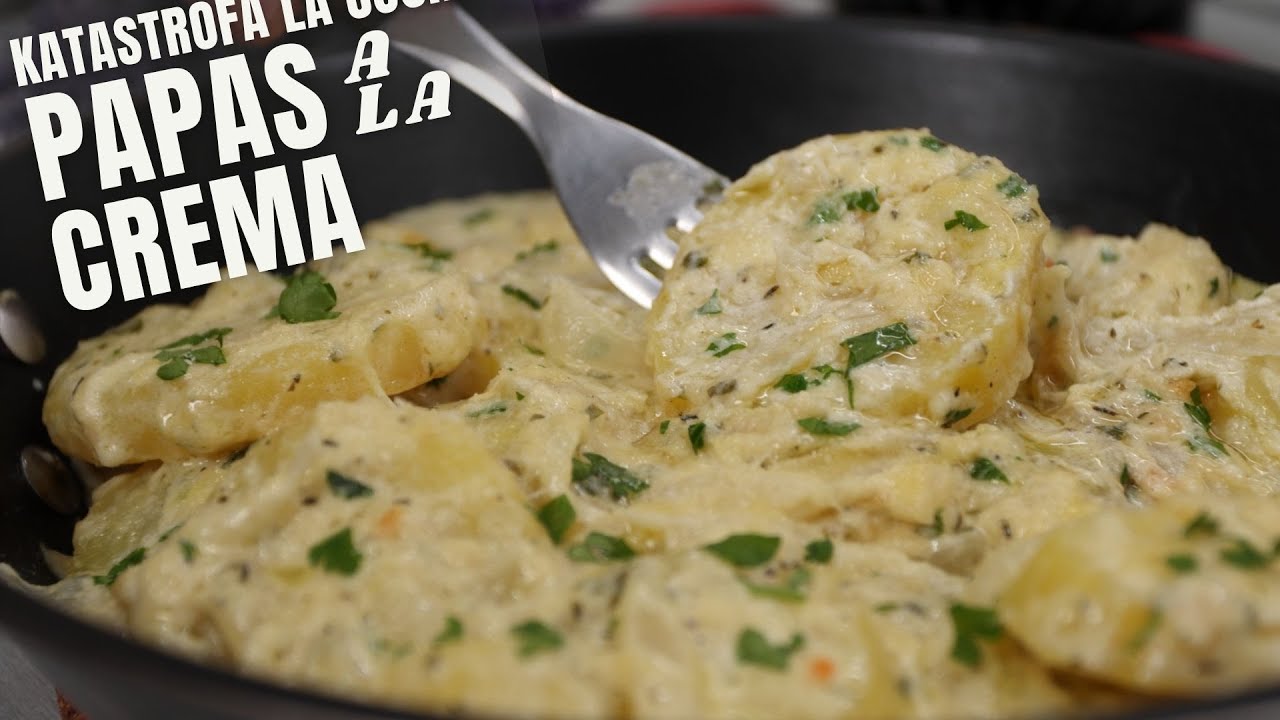 Riquísimas PAPAS a la CREMA, te van a pedir la RECETA, pocos ingredientes mucho sabor