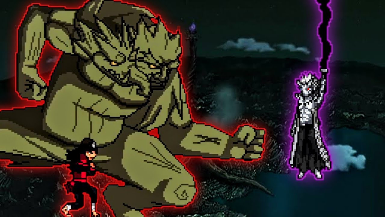 Hashirama OP VS Obito OP (all form) in Jump Force Mugen