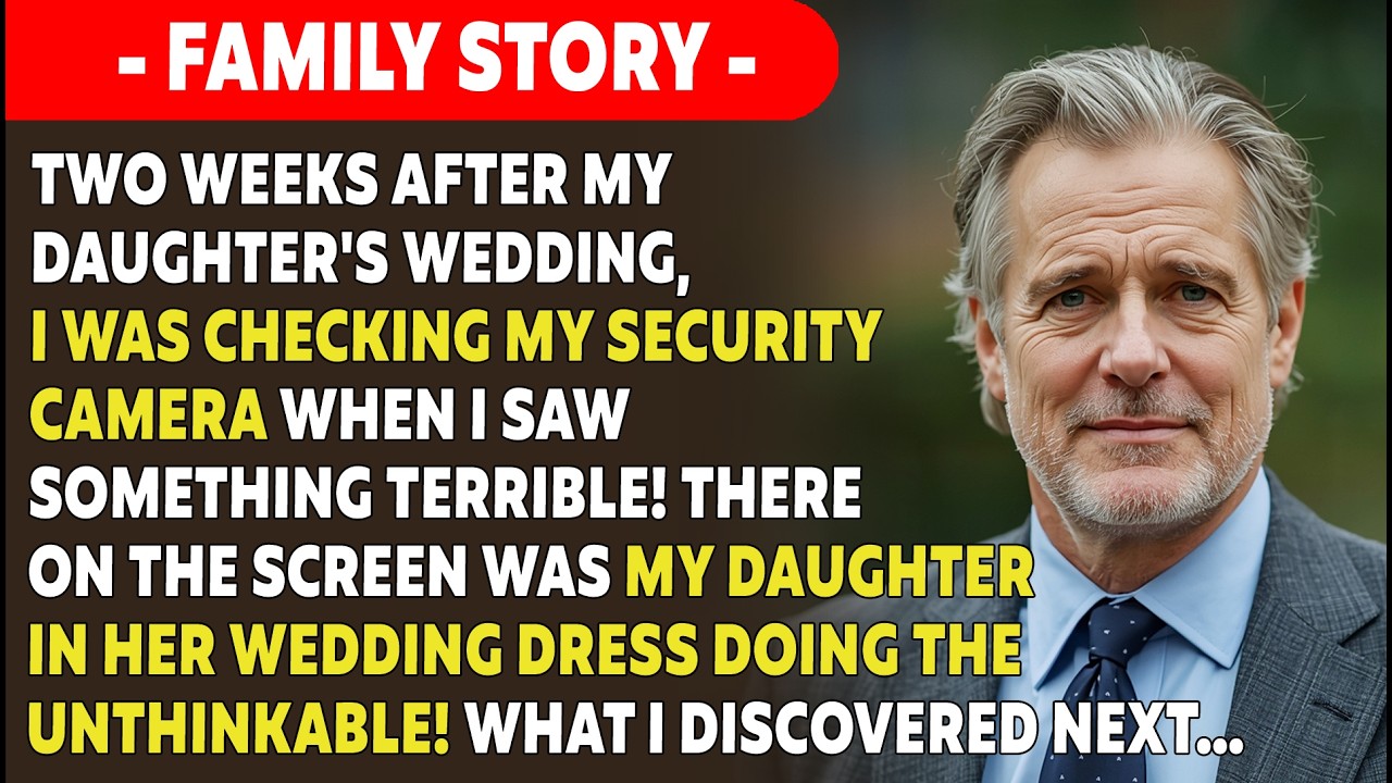 The Security Camera Showed Me Something Very Disturbing About My Daughter's Wedding