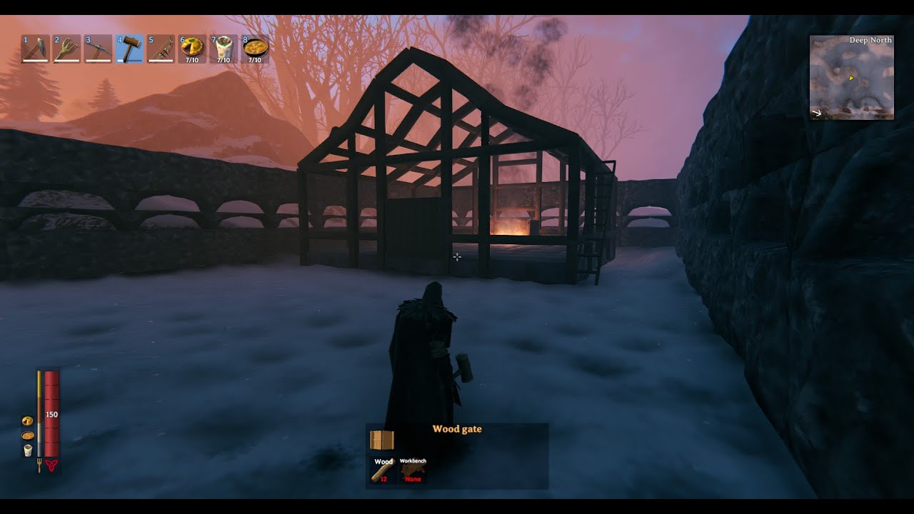 Valheim Deep North Hunting Cabing Build