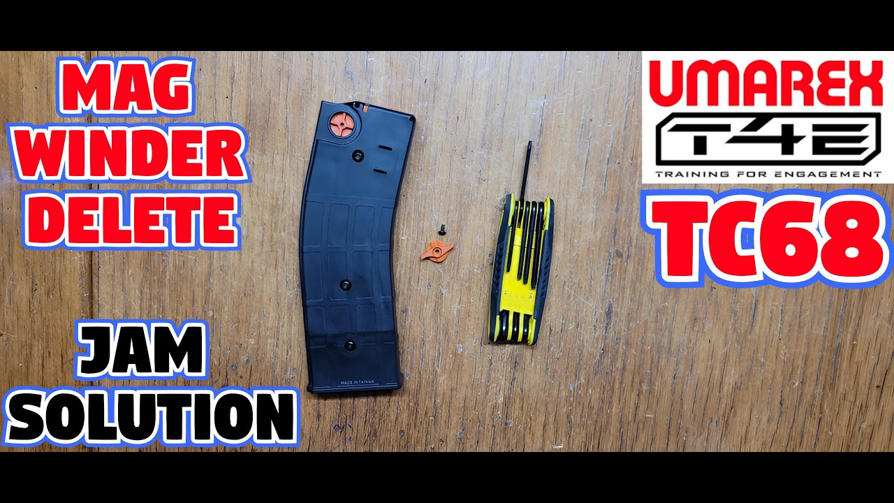 Решение проблемы заклинивания механизма намотки магазина Umarex TC68.