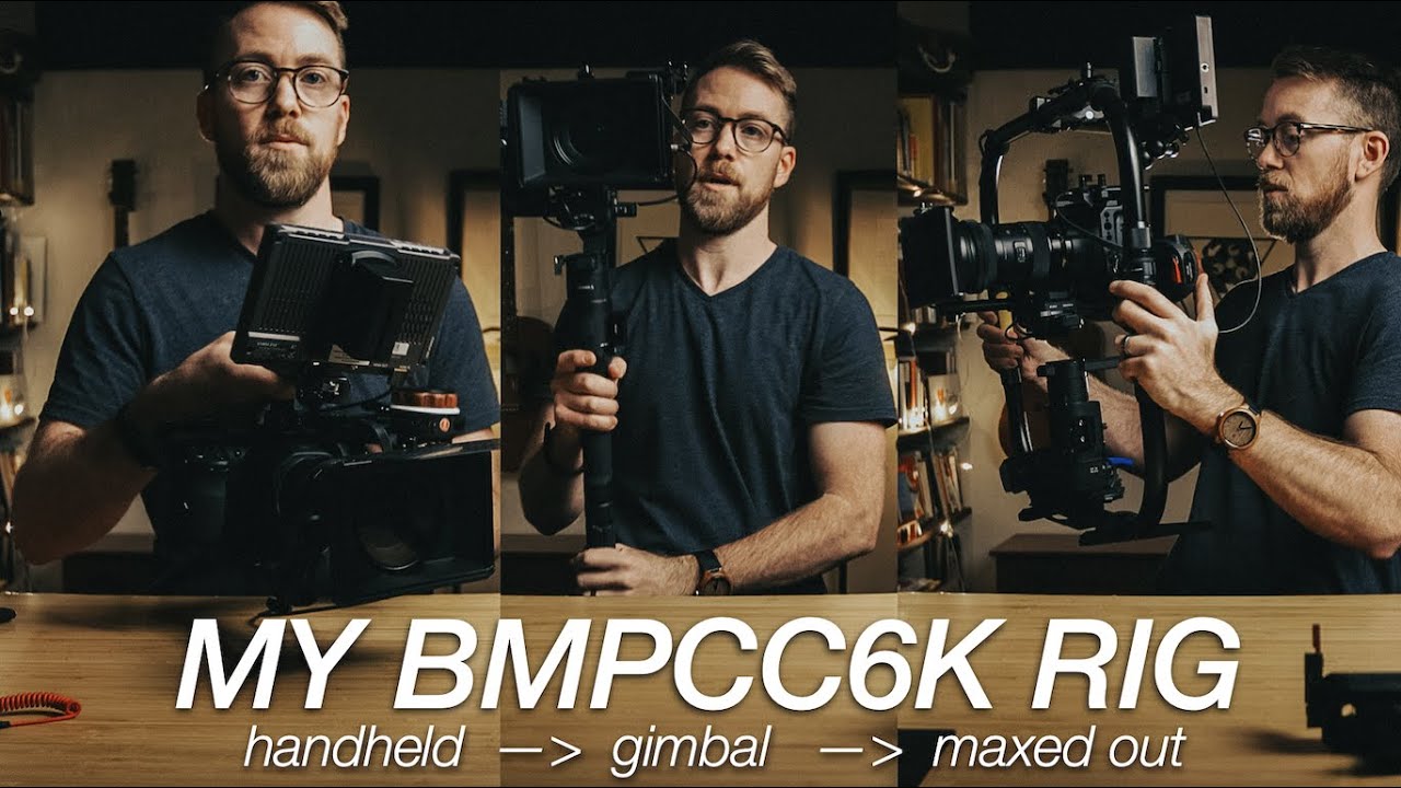 Моя установка BMPCC6K // от портативной к подвесной и к максимальной мощности