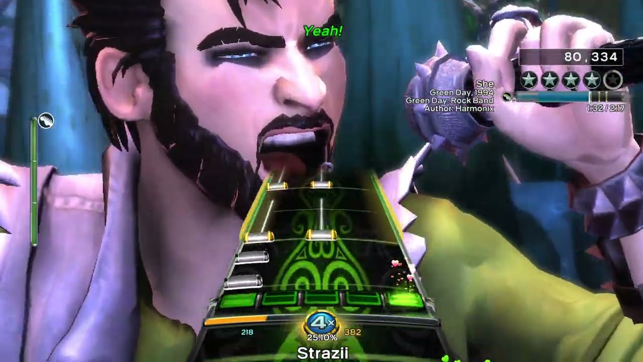 [RockBand 3 Deluxe] Green Day - She [Guitar FC]