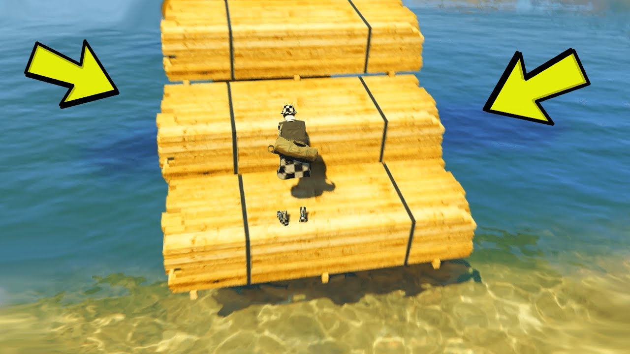 GTA 5 Online Parkour - OCEAN PARKOUR