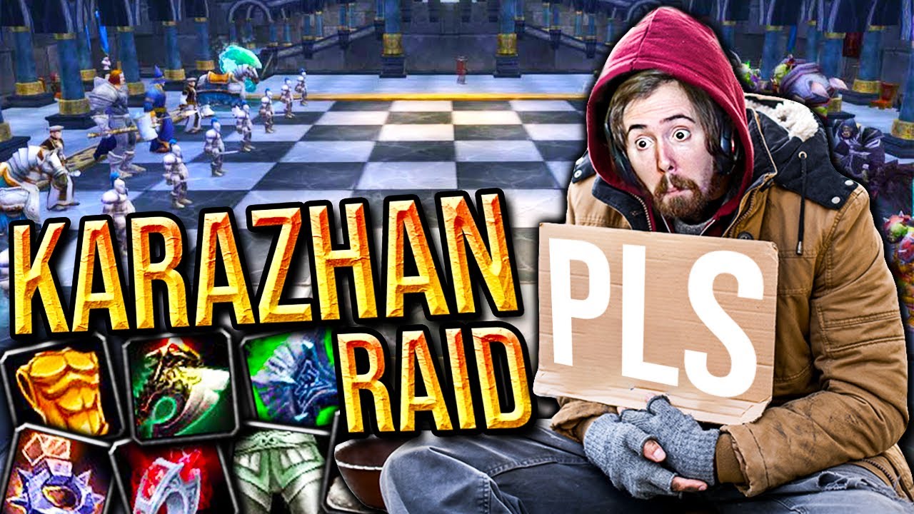 Please GOOD Loot! Asmongold Raids Karazhan in Classic TBC