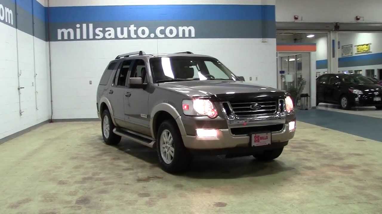 2006 Ford Explorer 114 WB 4 0L Eddie Bauer 4WD 2U130154