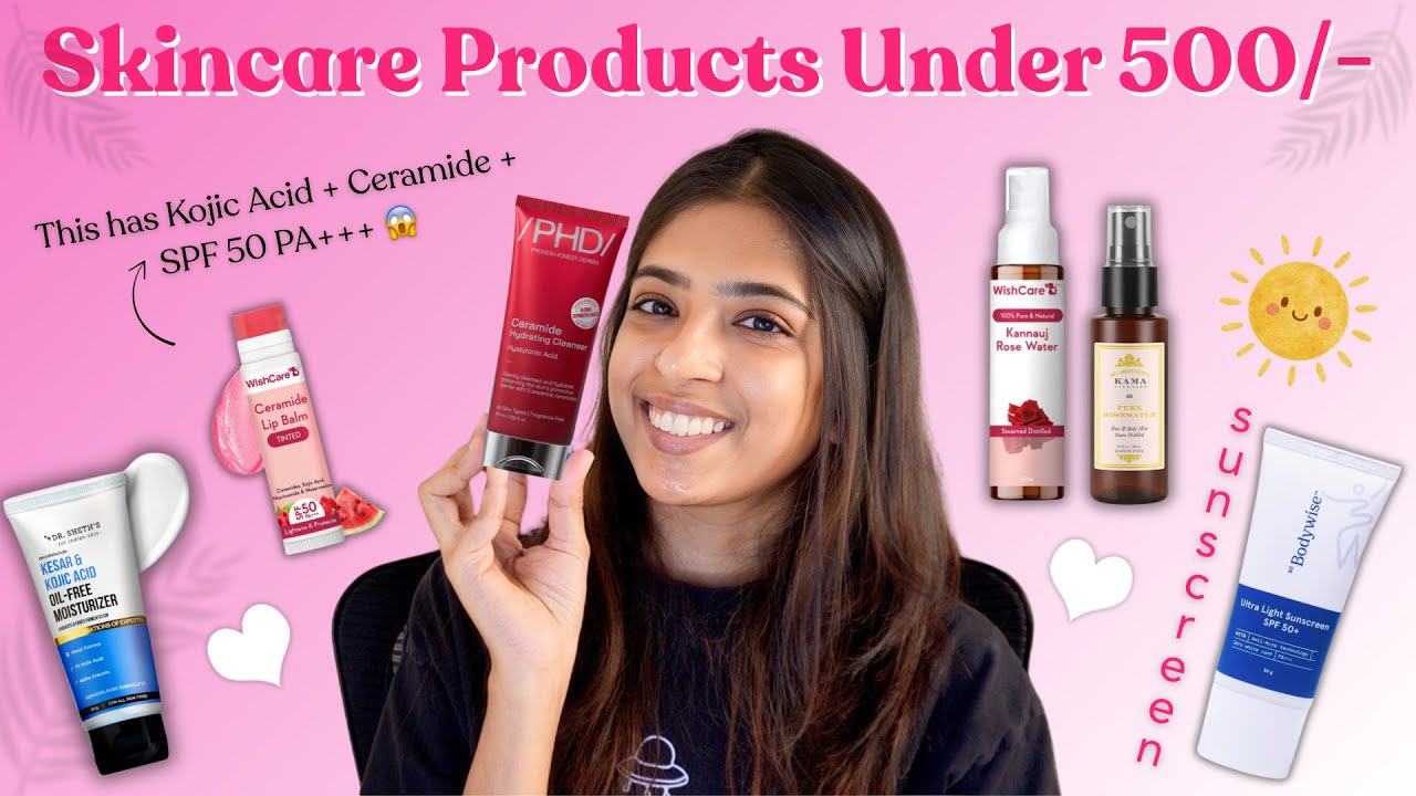 I Built a Full Skincare Routine Under ₹500 (It Actually Works)