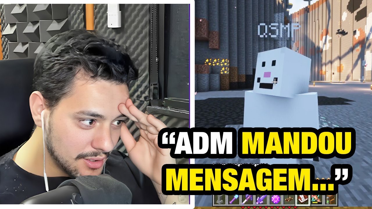 FOREVER QUASE DESTRÓI A ILHA COM MÁQUINA BUGADA - QSMP