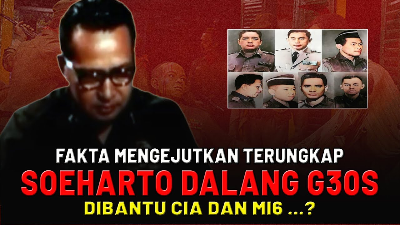 Soeharto Dalang G30S dengan Dibantu CIA dan M16???