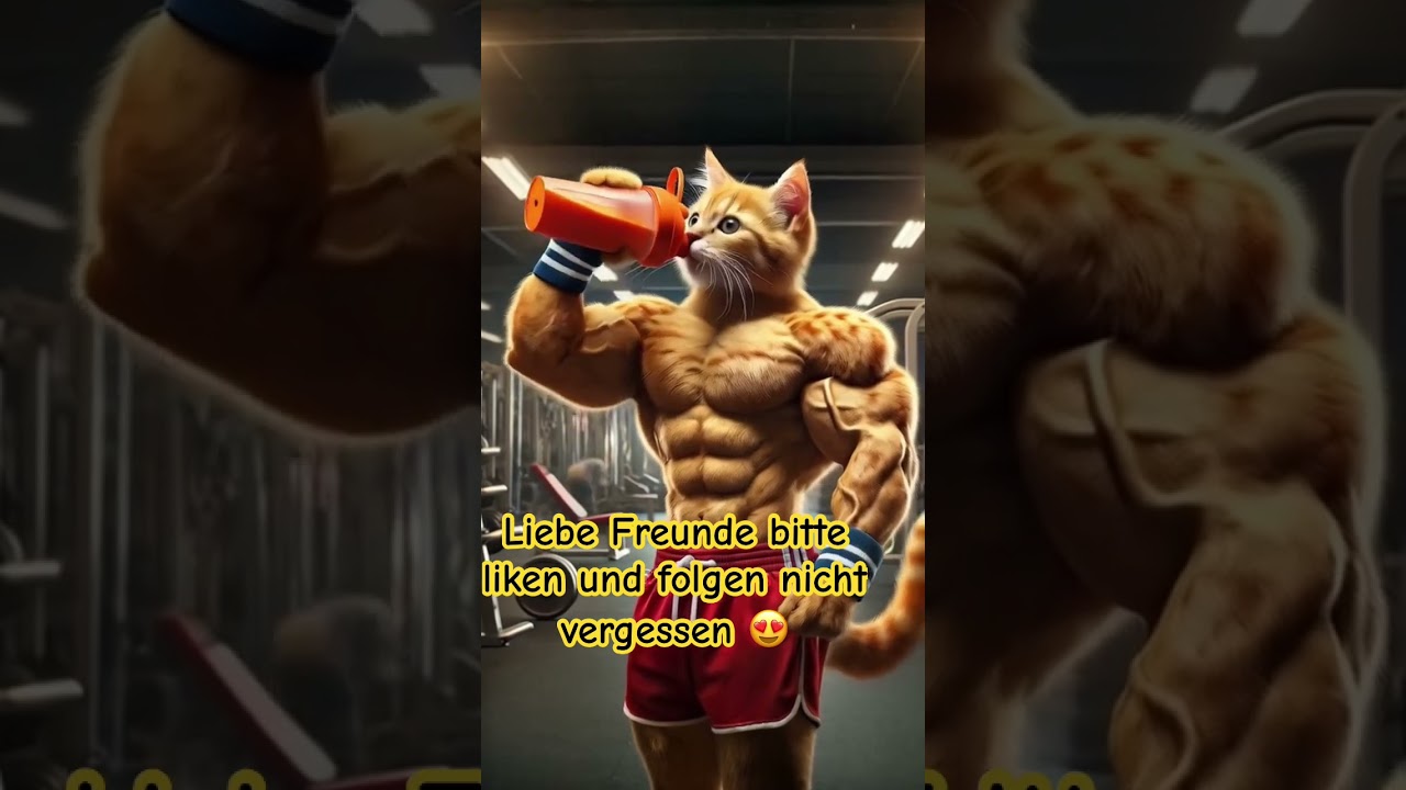 Wahre Realit&auml;t in s&uuml;&szlig;en Katzen Videos #putzig #lachen #lustigetiere #foryou #cat #komisch