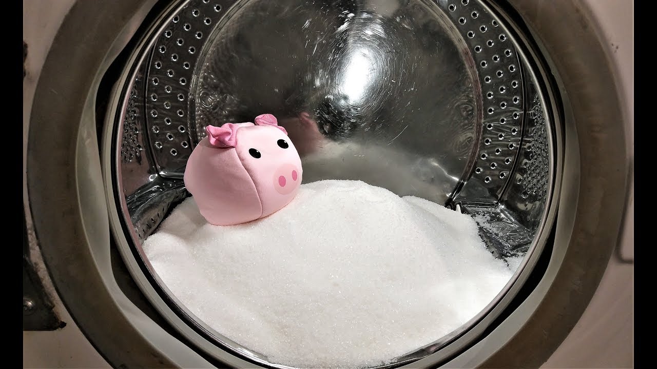 Experiment - 10 kg Sugar - in a Washing Machine