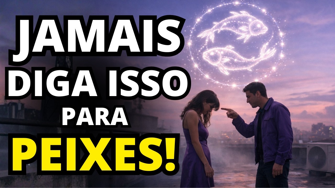 5 FRASES PROIBIDAS que JAMAIS devem ser ditas para alguém de Peixes - Ou nunca será como antes!