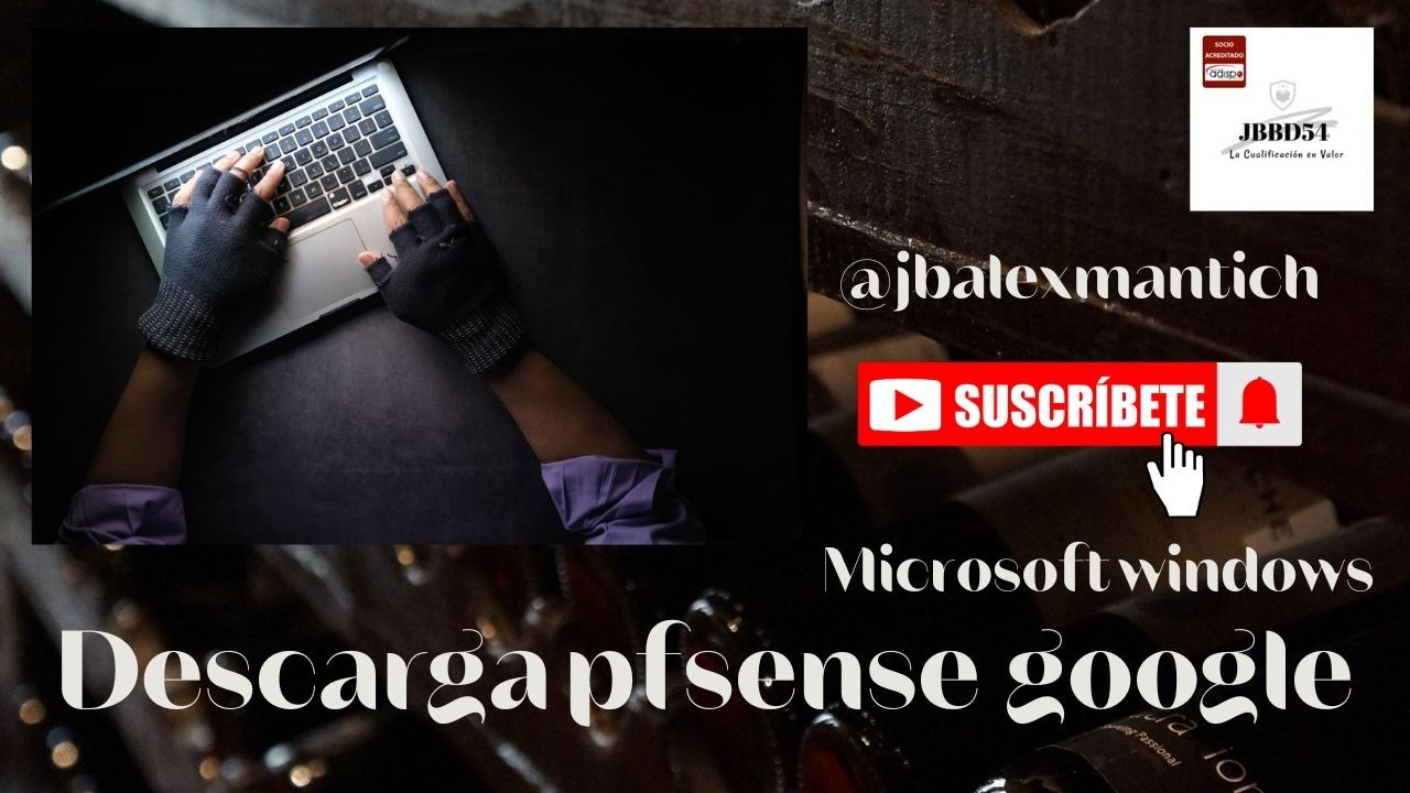 Descarga ISO pfsense desde Google