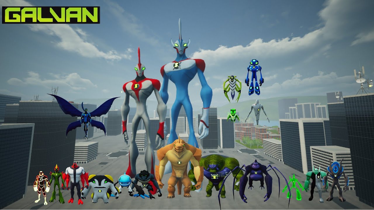 Exploring BEN 10 GALVAN - New Update & Realistic Graphics