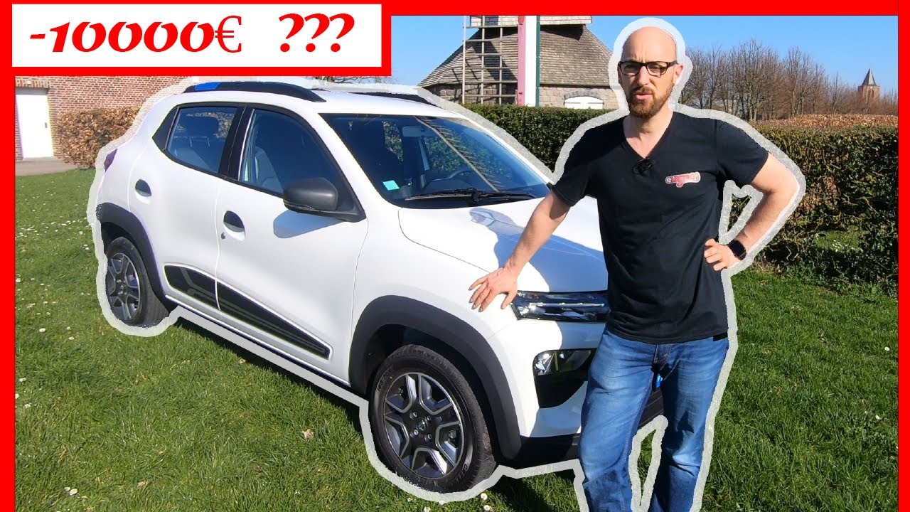 J'essaye la Voiture électrique la moins chère ! Spring Dacia