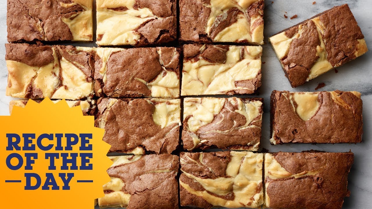Recipe of the Day: Fudgiest Marbled Cheesecake Brownies | Food Network