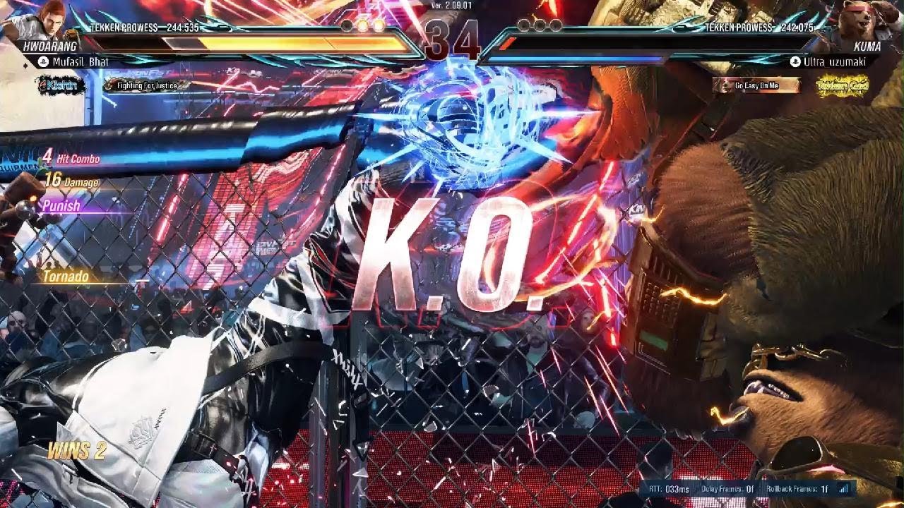 KUMA vs King TEKKEN8 online
