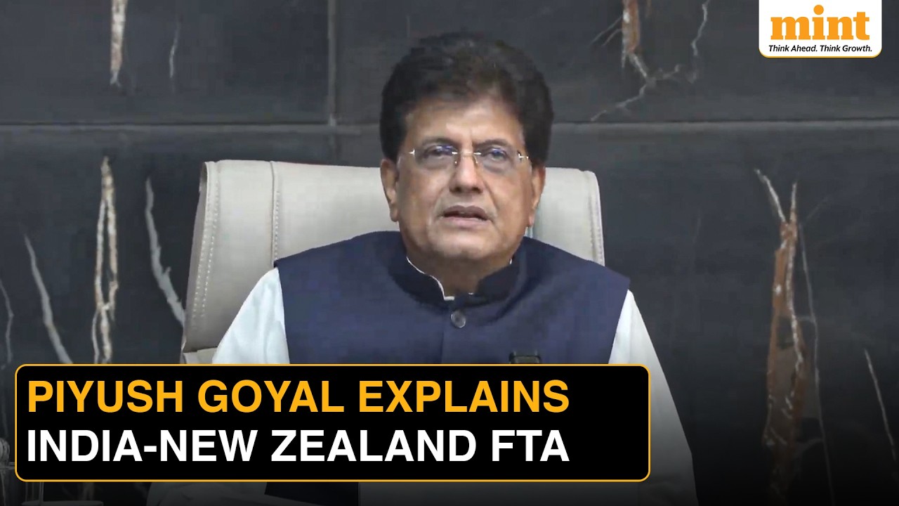 'All Exports, Imports Are Duty-Free': Piyush Goyal Elaborates India-New Zealand FTA | Watch