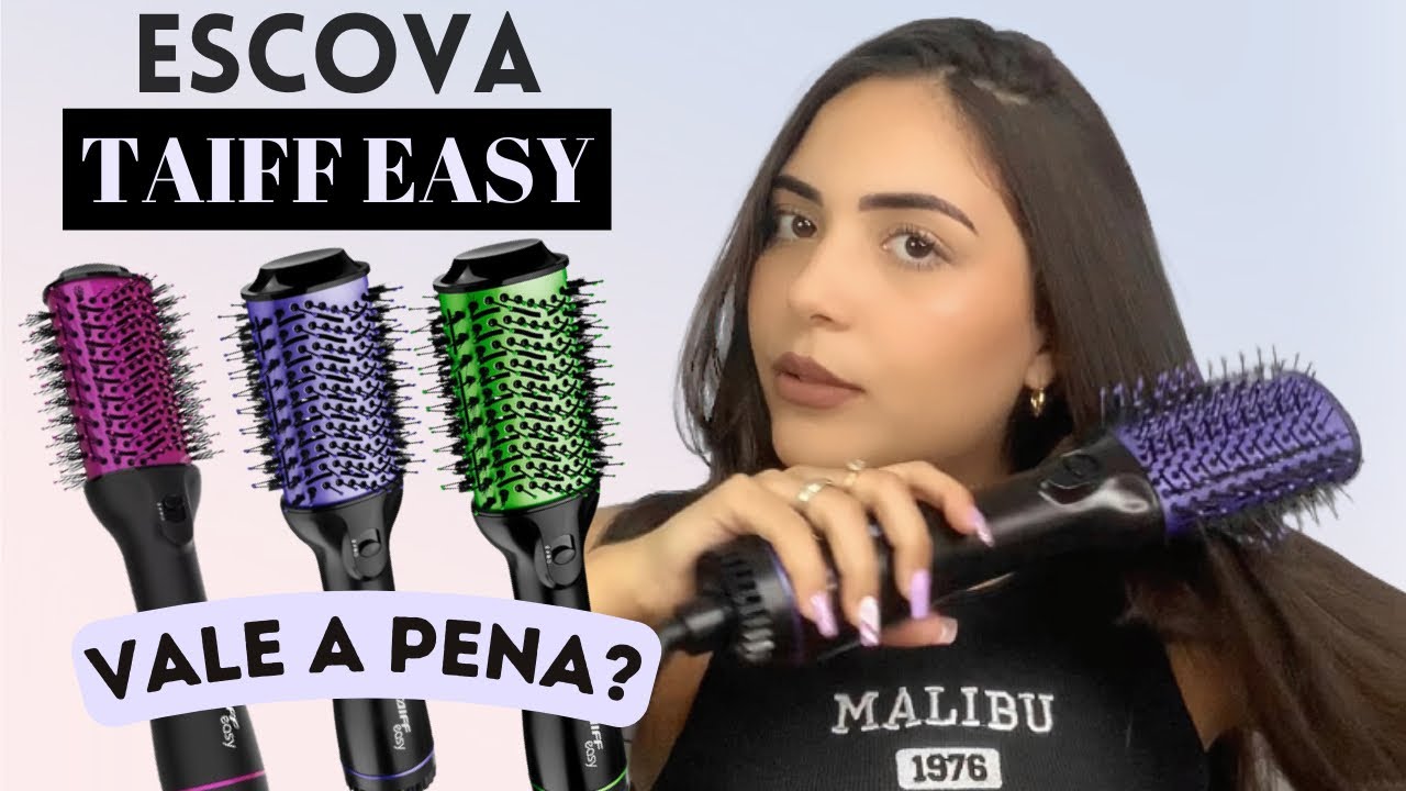 VALE A PENA? Escova Secadora Taiff Easy 1200W | Dois meses de uso + Dicas!