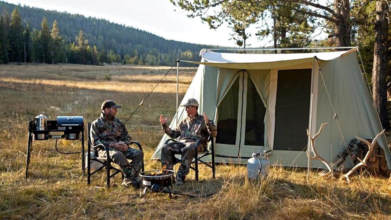 Great Canvas Tents Durable and 4 Season Capable