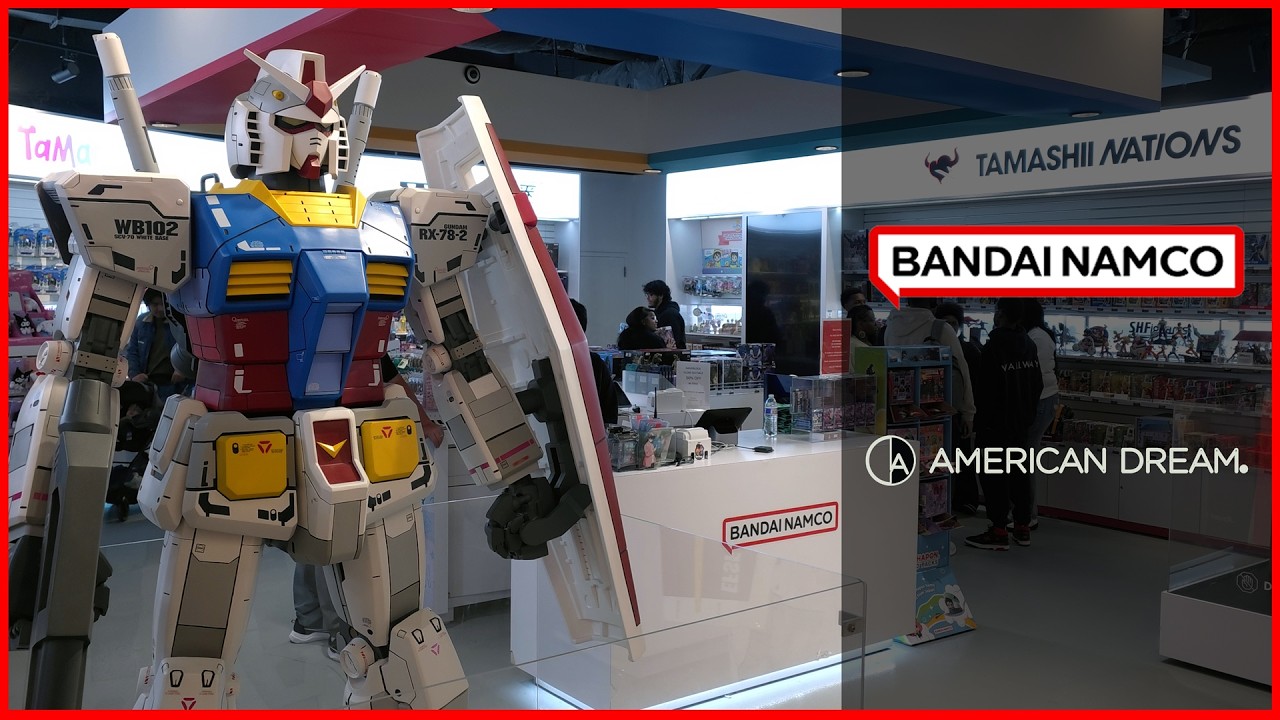 Внутри магазина Bandai Namco в American Dream | Знакомство с командой, создающей наше сообщество ...