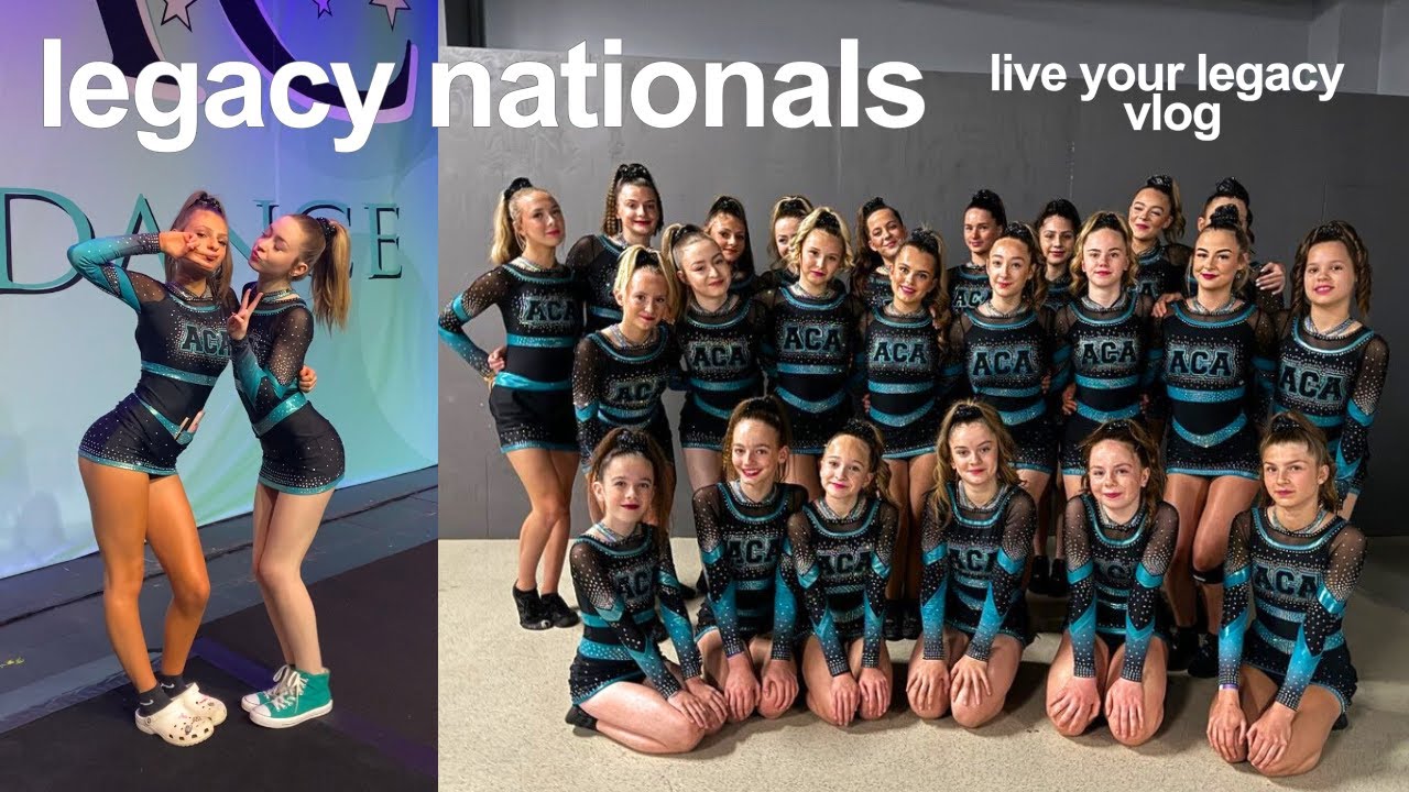 legacy nationals | cheer comp vlog