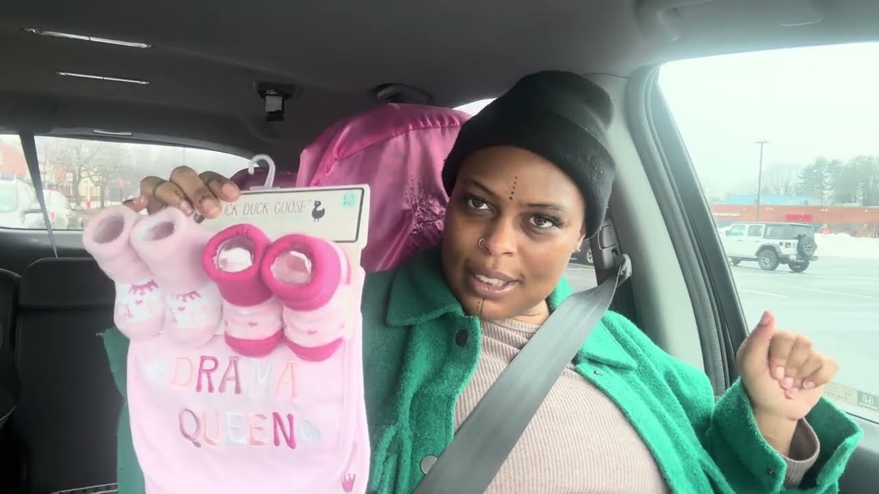 Snowmageddon | 34 week update | Marshalls & Burlington Baby clothing Haul 