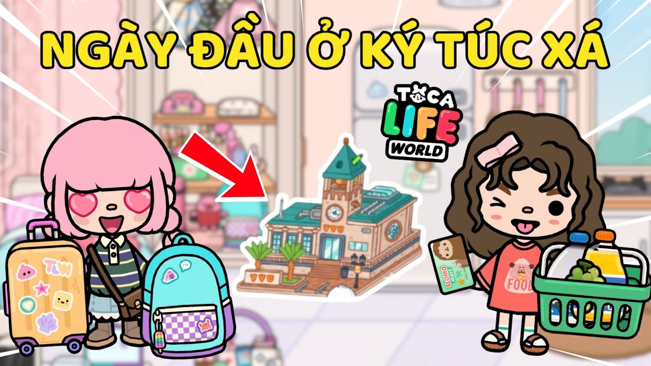 Meo Gặp Kiếp Nạn Ngày Đầu Ở Ký Túc Xá Trong Toca Boca