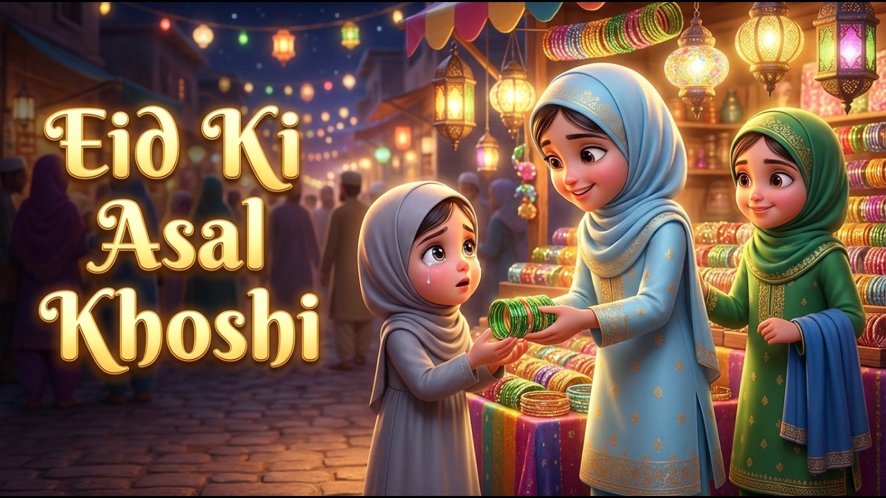 Eid Ki Asal Khoshi | Ramadan Special Cartoon | Islamic Kids Official 