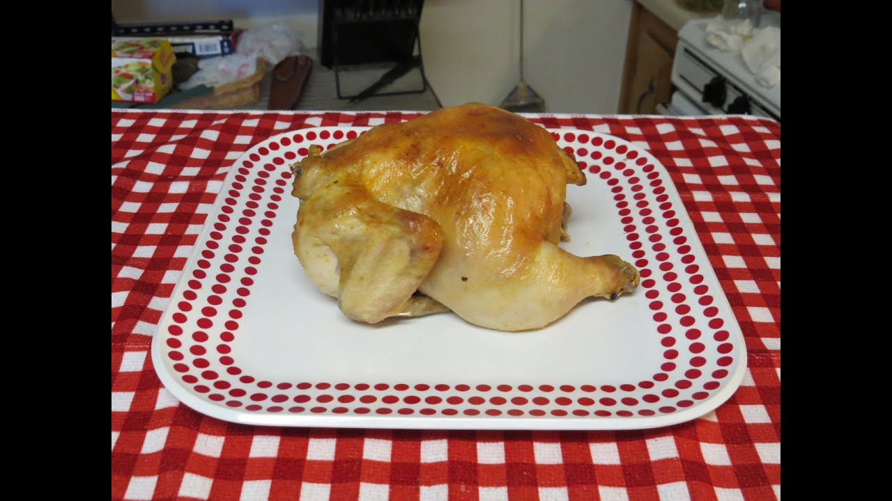 Cornish Game Hens Cooked in the Toaster Oven