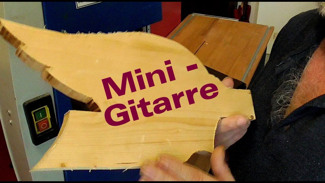 Mini Gitarre als Geburtstags Geschenk / DIY Mini-Guitar