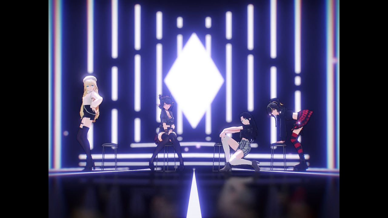 【MMD】Rollin'【Original character】