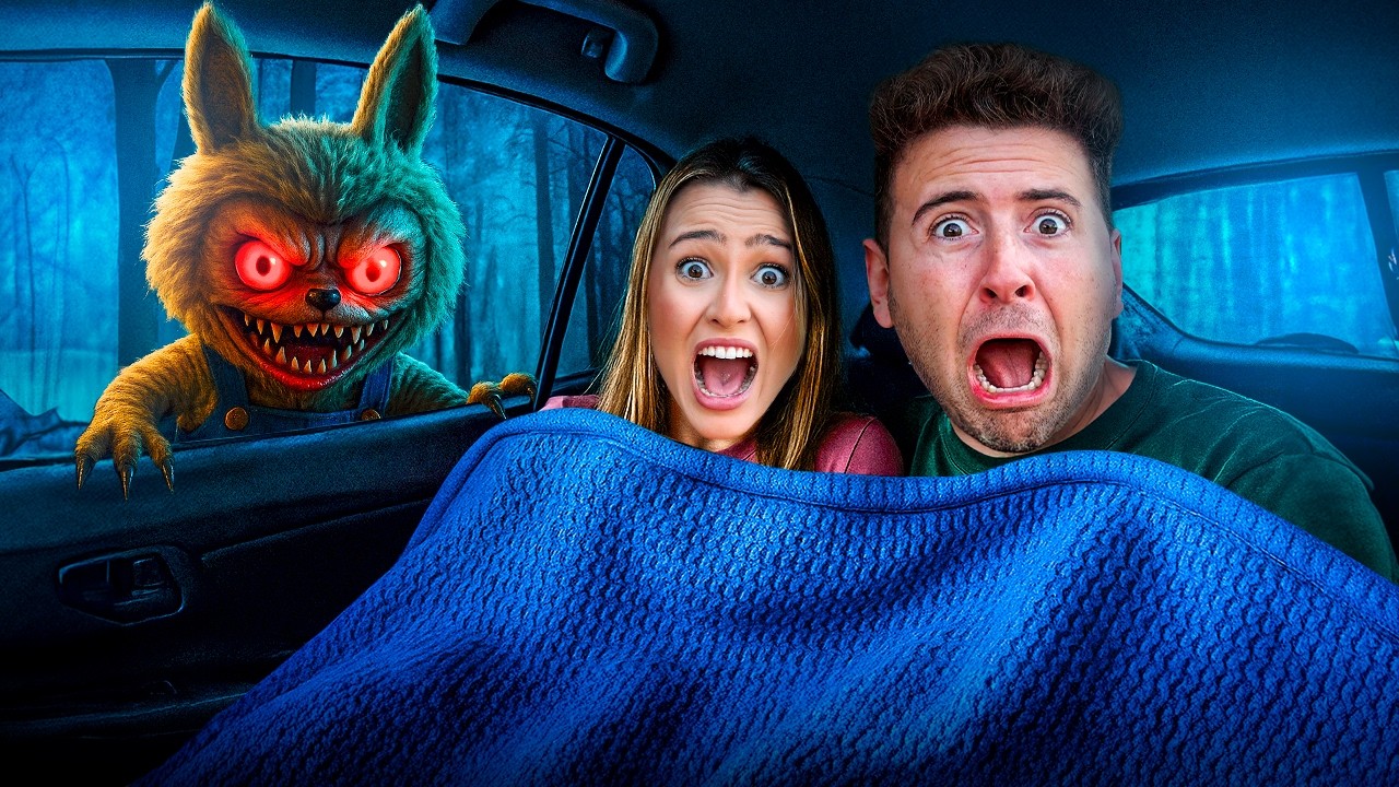 PASSEI A NOITE NO CARRO E ALGO ASSUSTADOR APARECEU! *SOCORRO