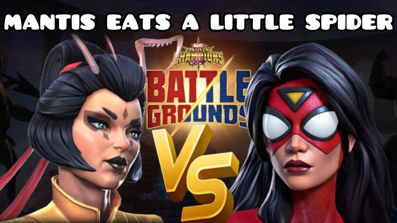 Mantis Counters Spider Woman EASILY!