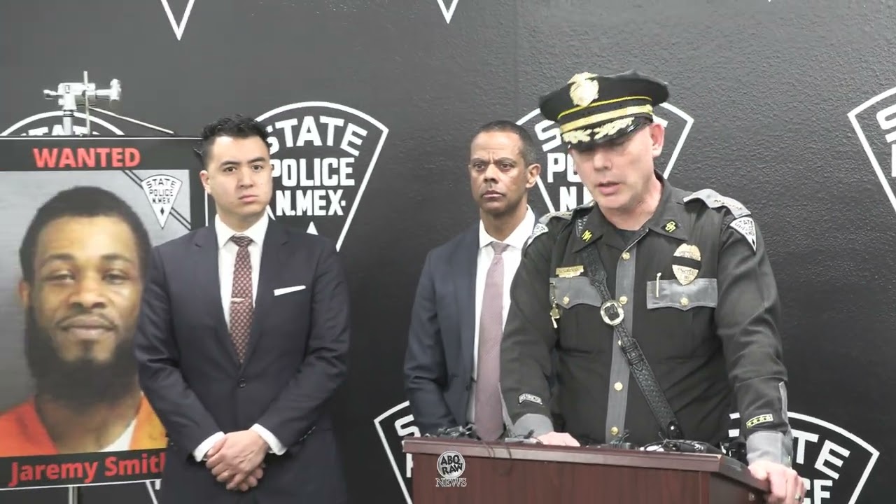 New Mexico State Police Give Update on Manhunt for Cop Killer