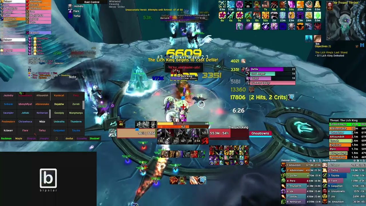 #1 World DPS All Classes Heroic Lich King | Wrath of the Lich King Classic Fury Warrior