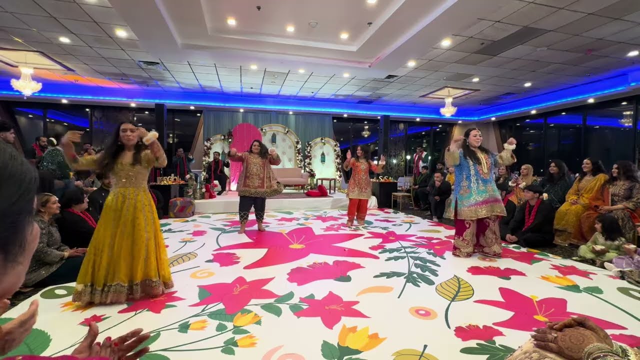 Mehndi Dance (2024) | Sidra & Sarim | Saregama Carvaan Medley, Maghron La, 2 Step Bhangra