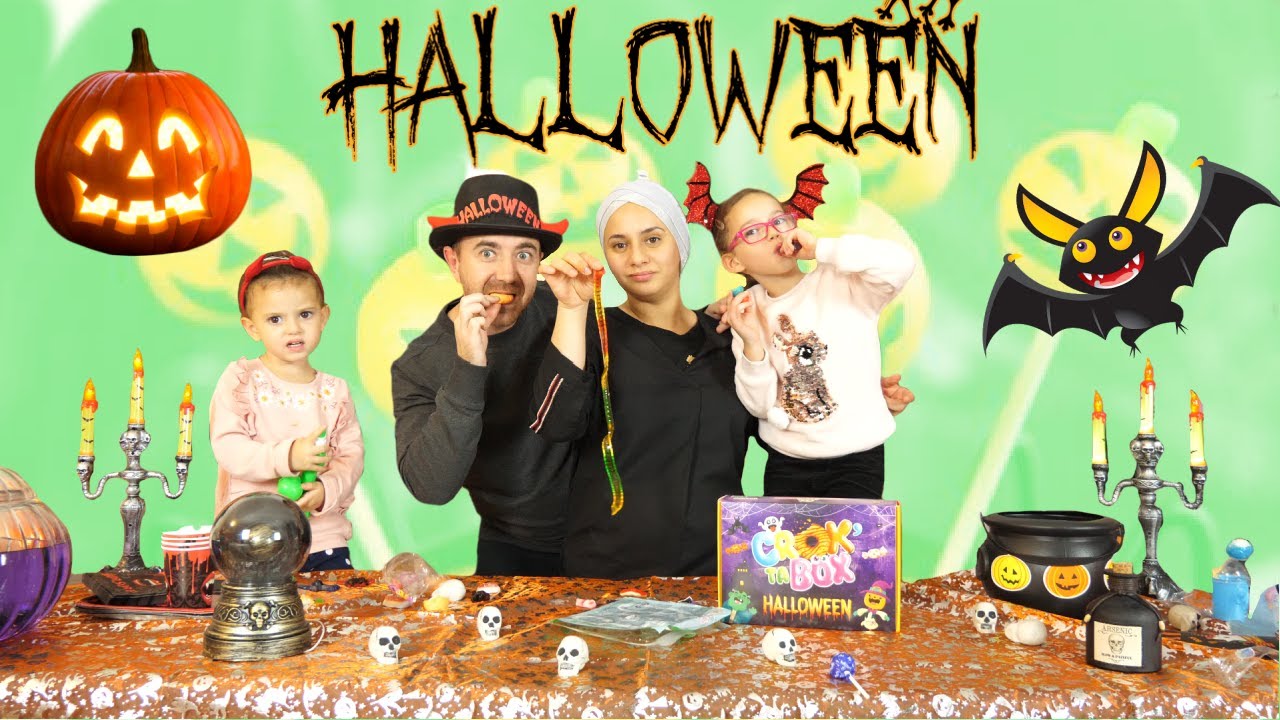 DEGUSTATION DE BONBON HALLOWEEN 2020 en FAMILLE