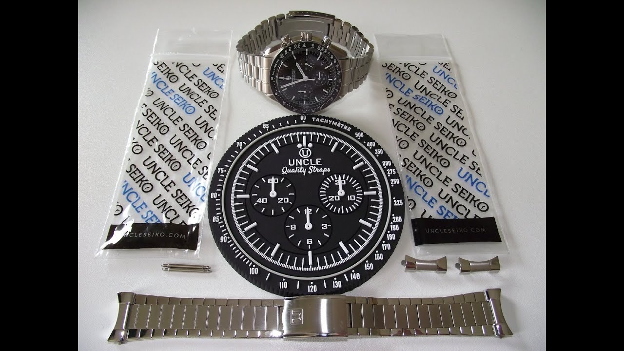 Uncle Seiko US1035 Flat Link Speedmaster Watch Bracelet 4K Review