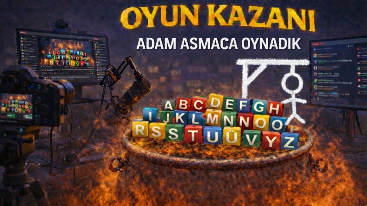 CANLI YAYINDA ADAM ASMACA OYNADIK