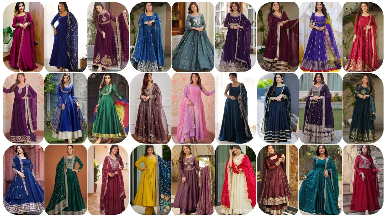 💕💕Karvachauth Special Trendy Anarkali Suit l Boutique Style & Stylish Anarkali Suit Collection&hearts;️