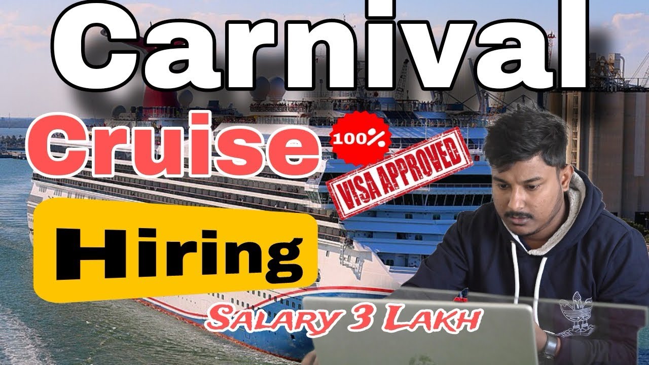 Carnival Cruise Line is Hiring Now | Cruise Ship Jobs 2025