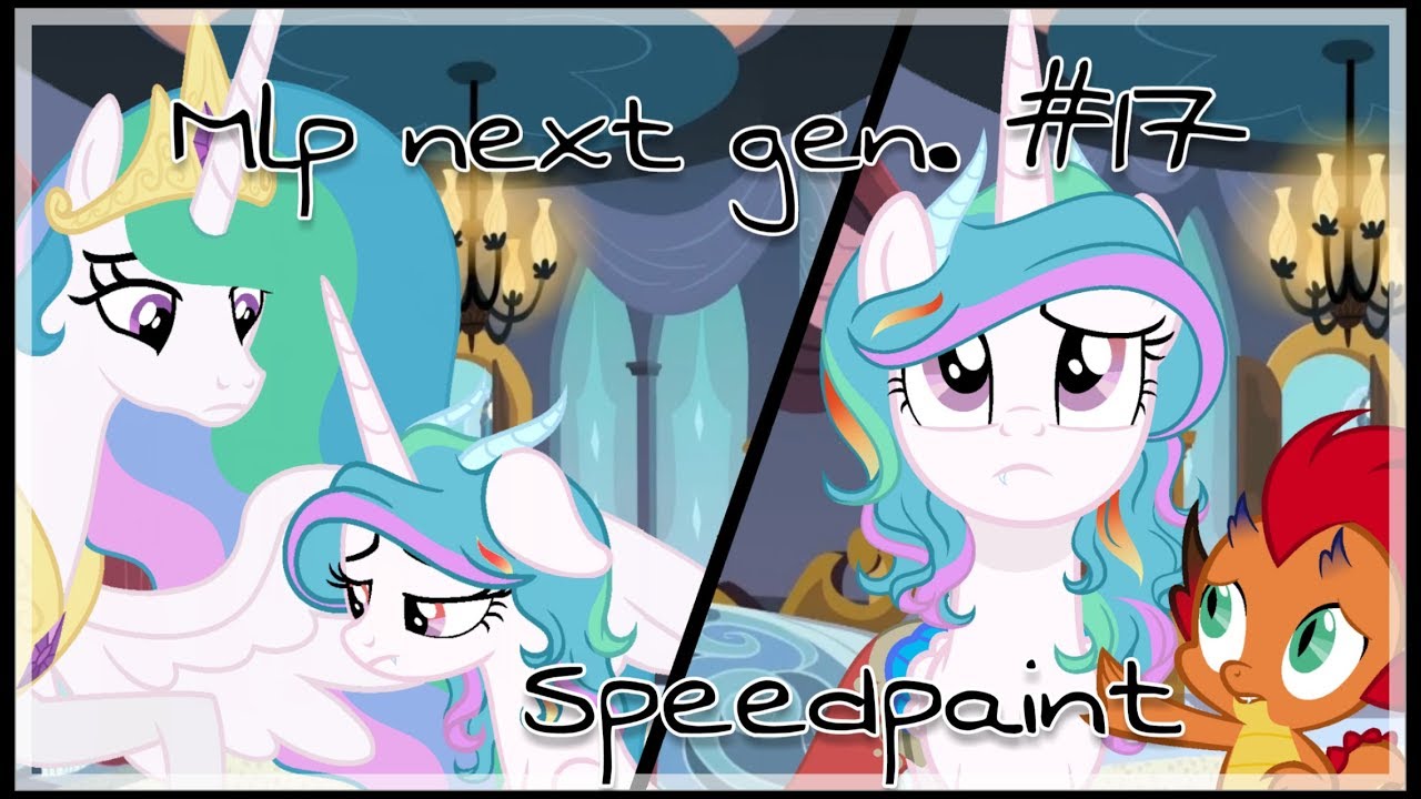 Mlp next gen #17 Speedpaint (But mom you promissed to me)