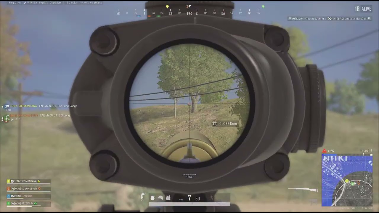 Chicken dinner sqaud wipe.