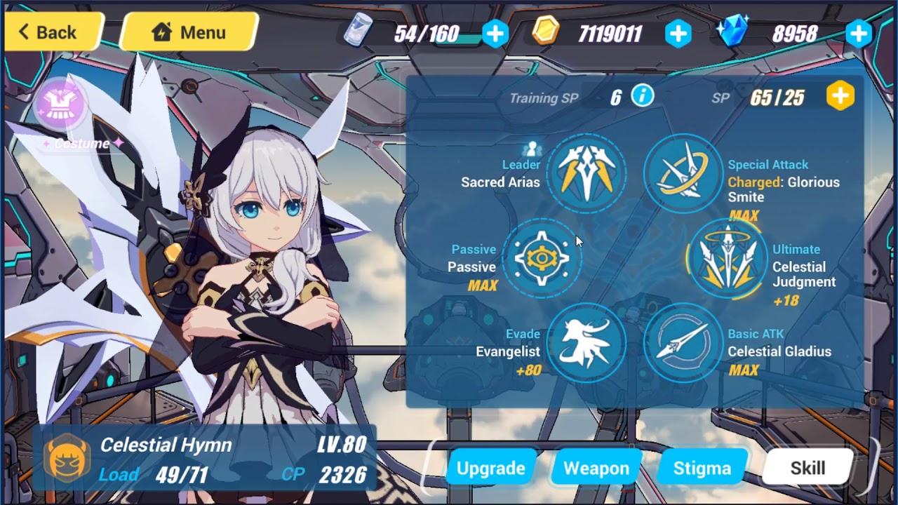 Honkai impact 3 - Mini tuto : Theresa hymne céleste, la meilleure support physique
