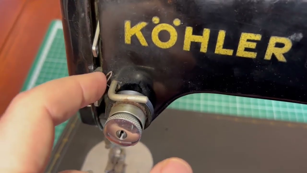 Немецкая швейная машина Kohler 50 класса. Профилактика  и ТО после долгих лет простоя. Часть 1.