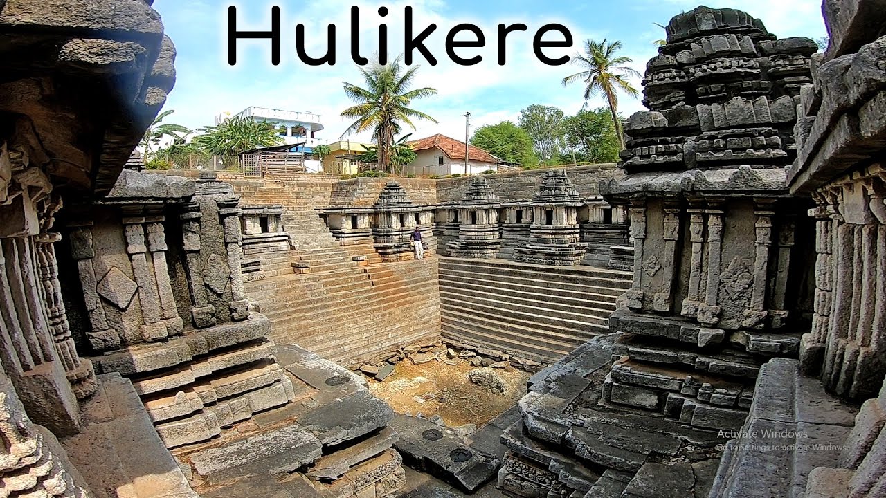 Hulikere Pushkarni Hassan Tourism Karnataka Tourism Halebidu Hulikere Halebeedu Hoysala Step well