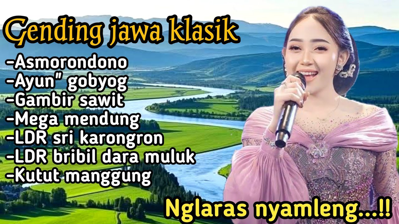 GENDING JAWA _ (KRICIK KRICIK ASMORONDONO) _||UYON UYON GENDING JAWA KLASIK NGLARAS NYAMLENG